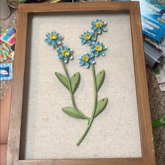 Metal flower picture - Picture 1 of 1